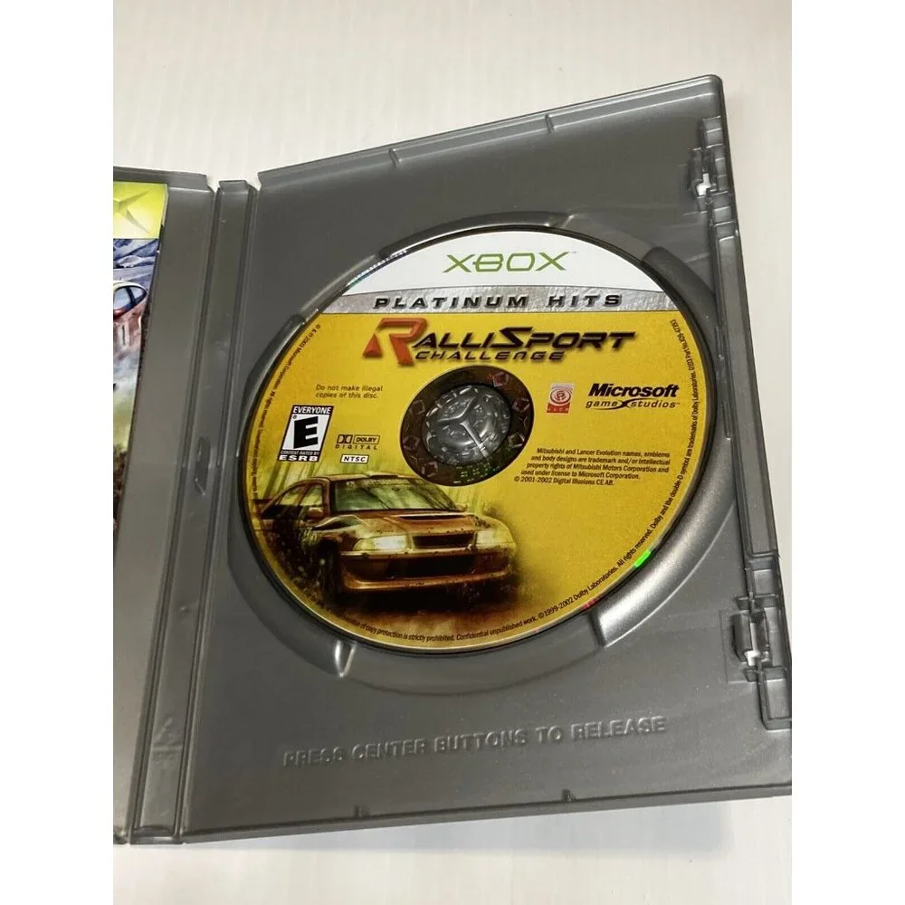 RalliSport Challenge (Microsoft ORIGINAL Xbox) 2002 Complete Platinum